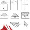 Как сделать бумажный самолетик (12 лучших схем) Делаем самолет с продолжительным полетом